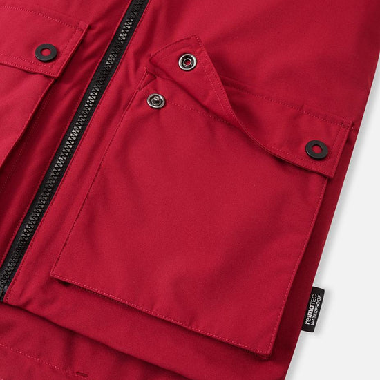 Reima Syddi ReimaTec 3-in-1 Winterjacke Kinder Cranberry – Packshot Ansicht 7