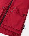Reima Syddi ReimaTec 3-in-1 Winterjacke Kinder Cranberry – Packshot Ansicht 7