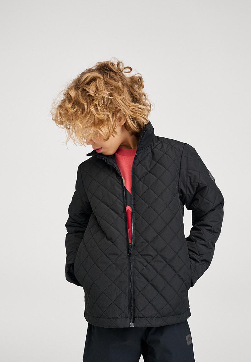 Reima Syddi ReimaTec 3-in-1 Winterjacke Kinder Cranberry – Studioshot Innenjacke