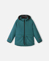 Reima Syddi ReimaTec 3-in-1 Winterjacke Kinder Dark Teal – Packshot Vorderseite