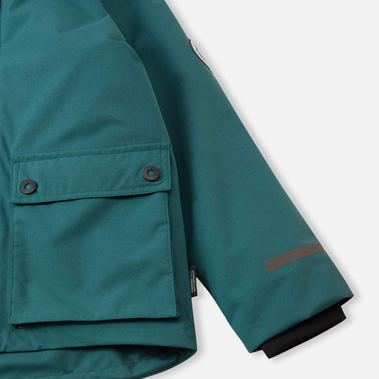 Reima Syddi ReimaTec 3-in-1 Winterjacke Kinder Dark Teal – Packshot Ansicht 7