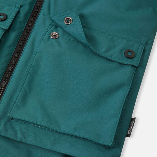 Reima Syddi ReimaTec 3-in-1 Winterjacke Kinder Dark Teal – Packshot Ansicht 8