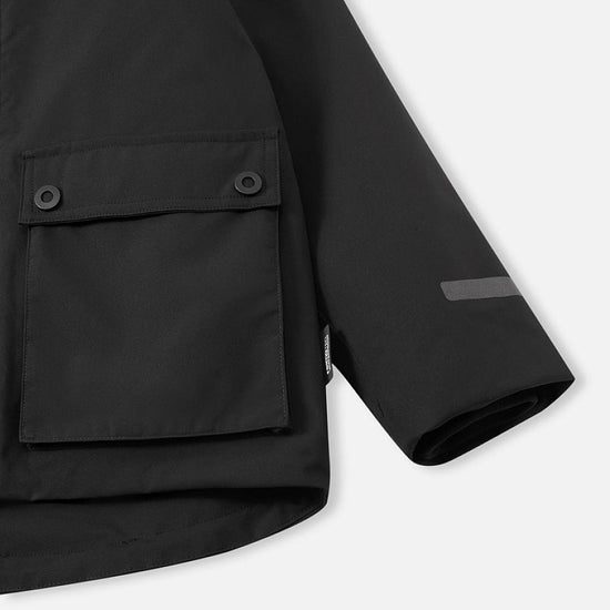 Reima Syddi ReimaTec 3-in-1 Winterjacke Kinder Black – Packshot Ansicht 7