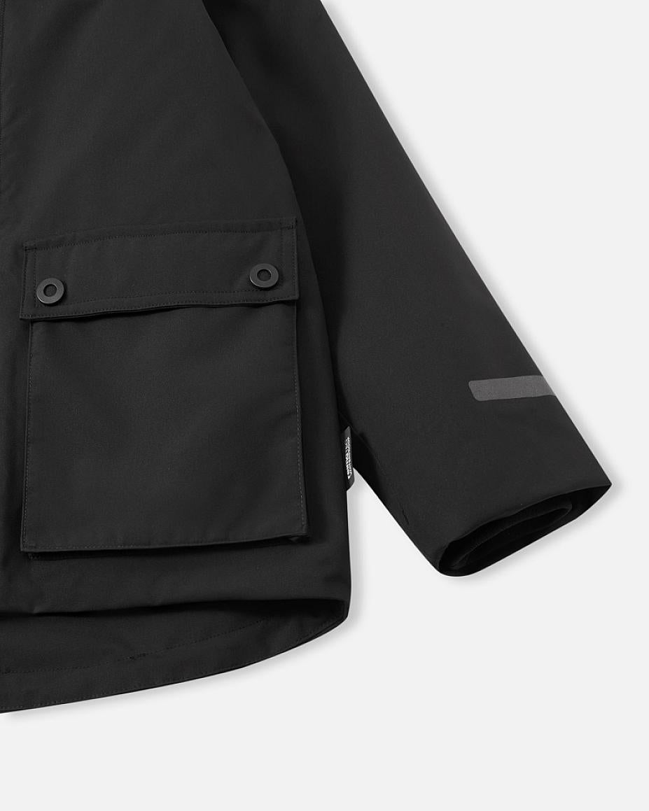 Reima Syddi ReimaTec 3-in-1 Winterjacke Kinder Black – Packshot Ansicht 7