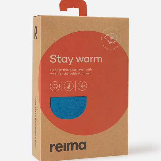 Reima Taitoa Woll-Funktionsunterwäsche Set Kinder - Unterwäsche bei PeakStyle