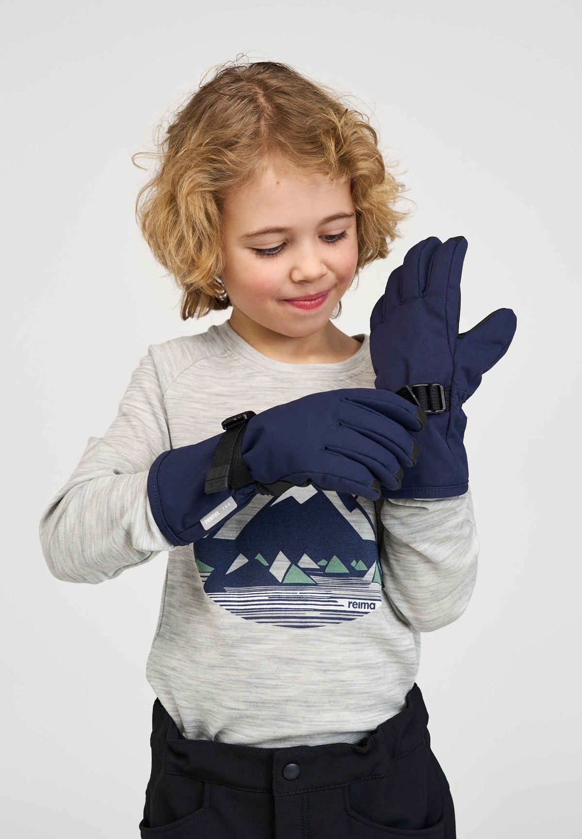 Reima Tartu ReimaTec Fingerhandschuhe Kinder - Deep purple - Ansicht 5