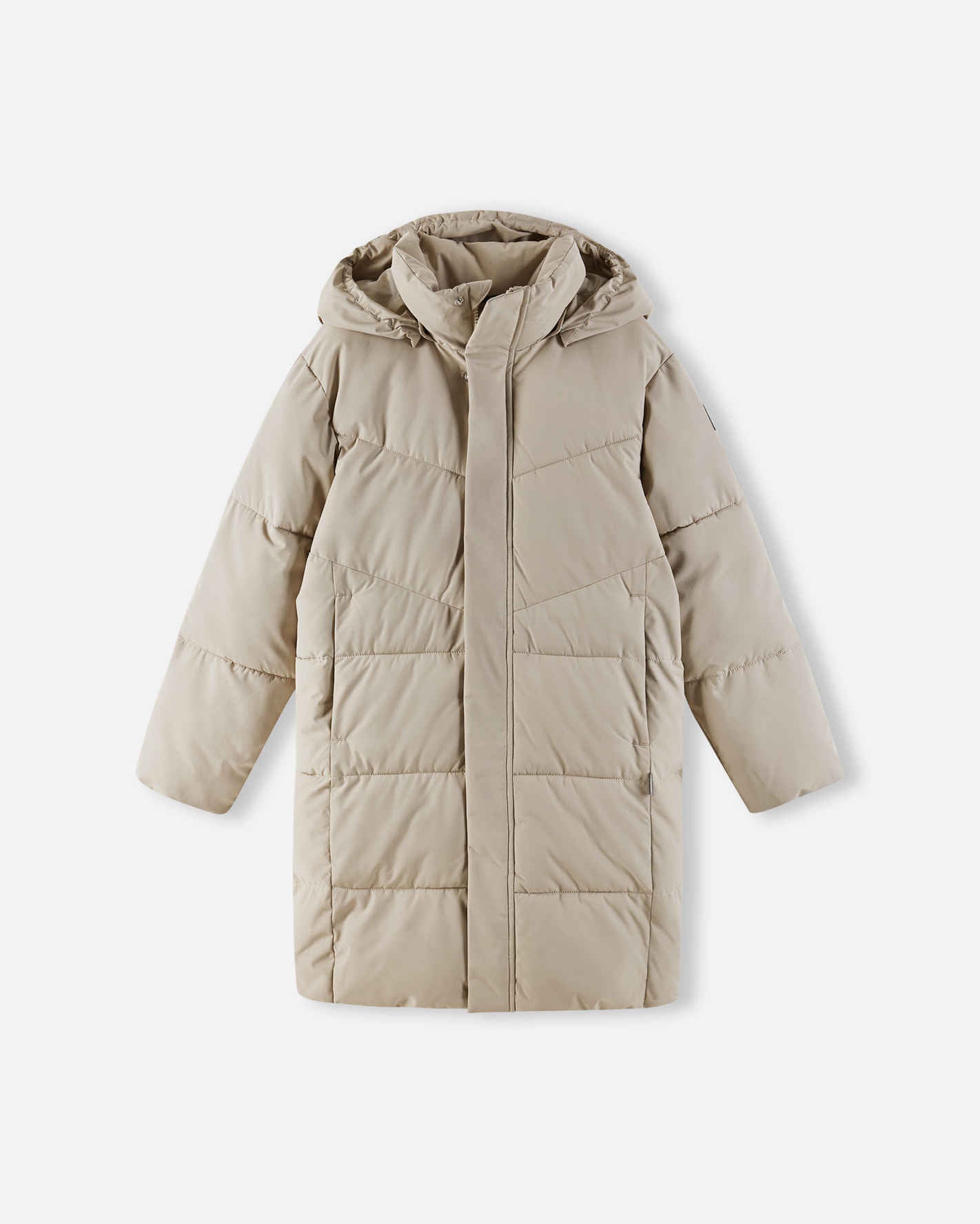 Reima Vaanila Winterjacke Kinder Earthy Beige Vorderansicht