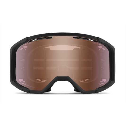 SMITH Rhythm MTB + Dirt Screen – Black - ChromaPop Contrast Rose Flash AF (S1) – Produktansicht 2