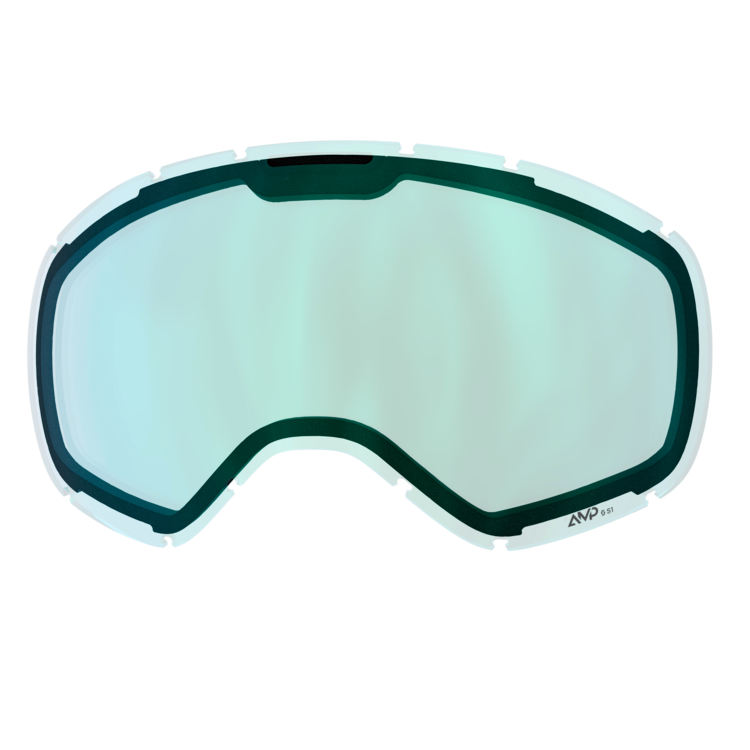 SCOTT Unlimited II OTG ACS Ersatzglas AMP aurora green chrome S1