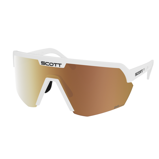 SCOTT 289233 – white matt / AMP LS gold chrome S1-3