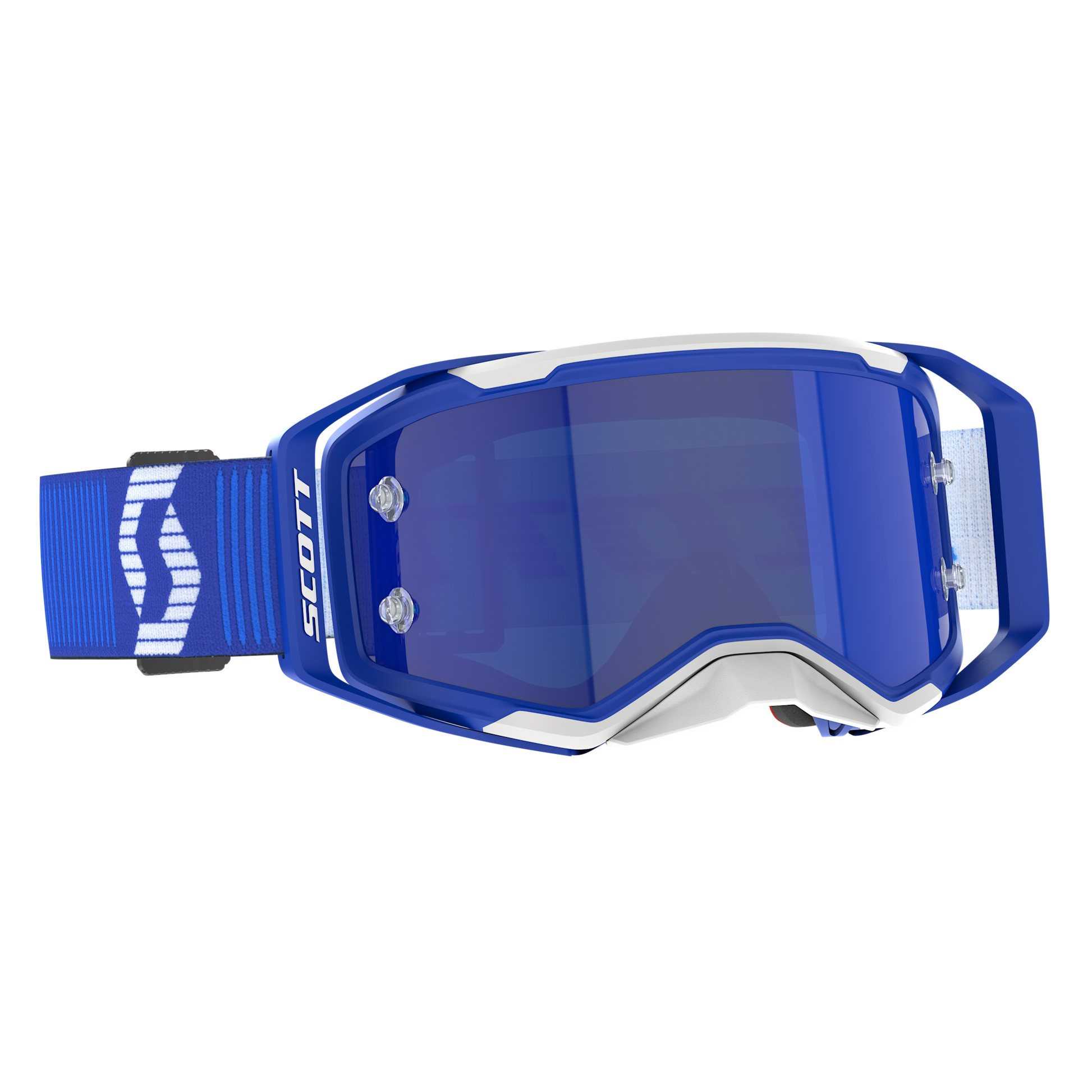 SCOTT 421471 – blue/white / blue chrome works