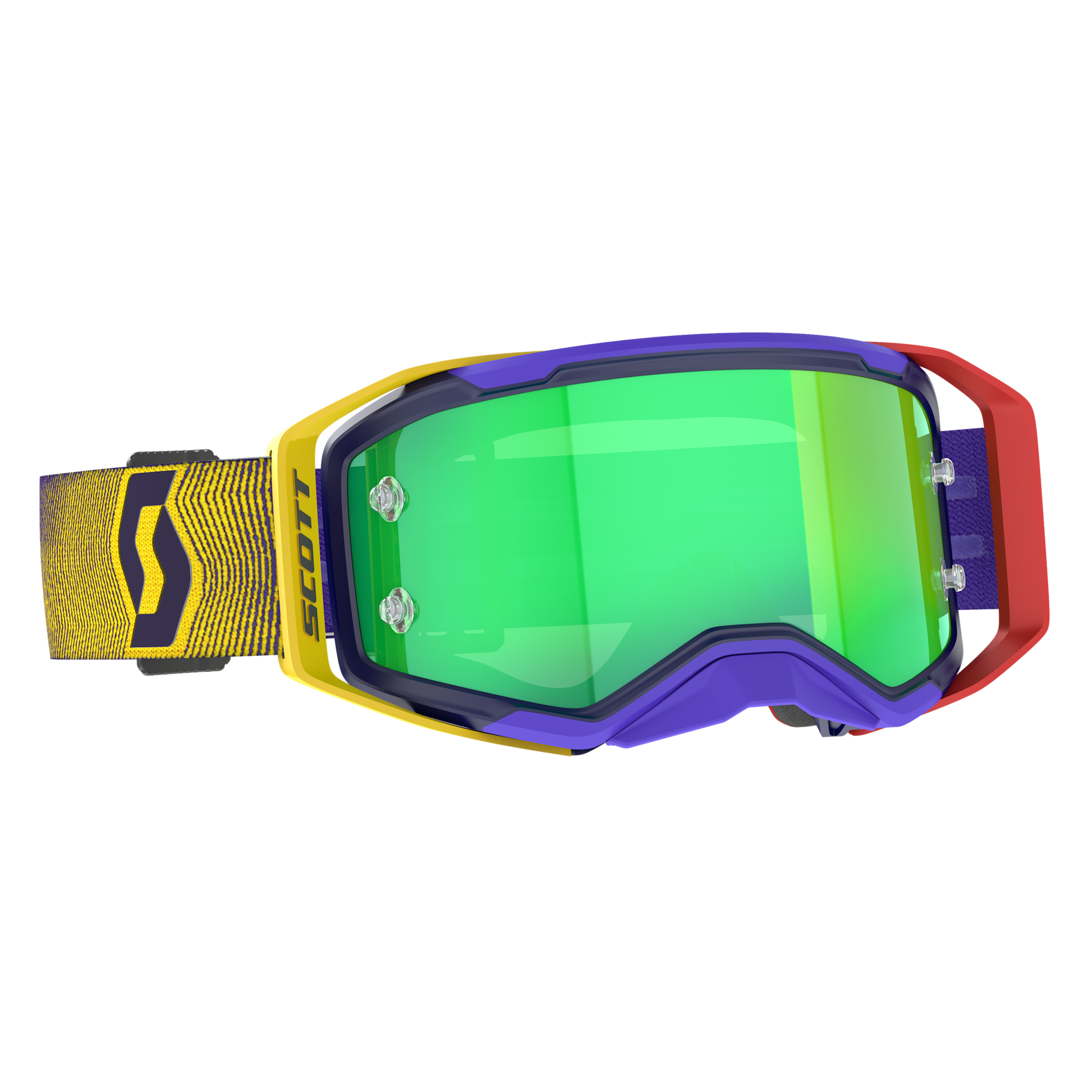 SCOTT 421471 – red/yellow / green chrome works