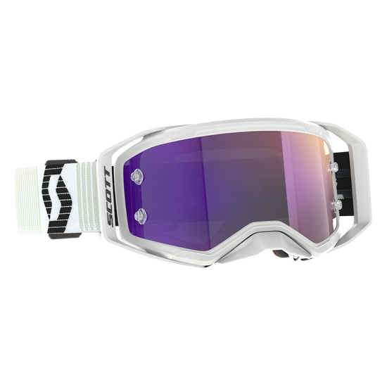 SCOTT 421471 – white/black / purple chrome works