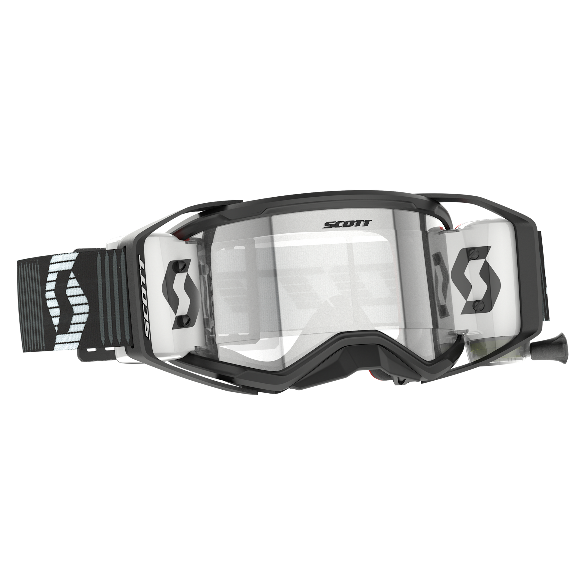 SCOTT 421474 – black/white / clear works