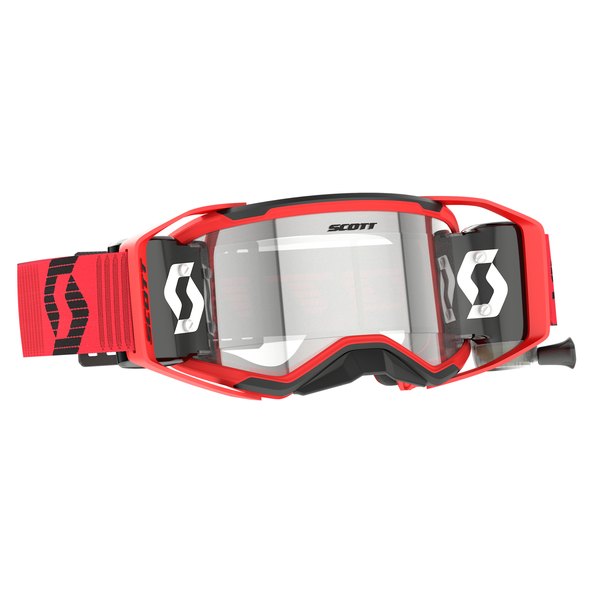 SCOTT 421474 – red/black / clear works