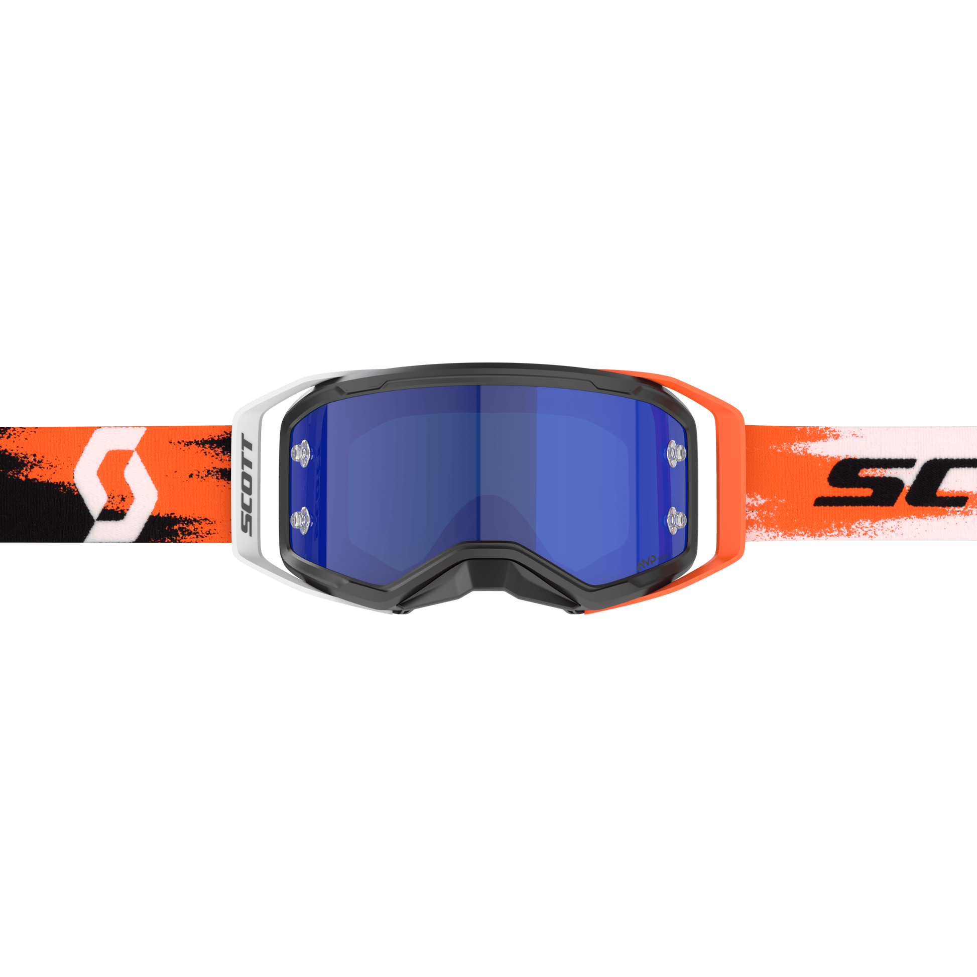SCOTT 421478 – black/neon orange / blue chrome works – SECONDARY_PACKSHOT