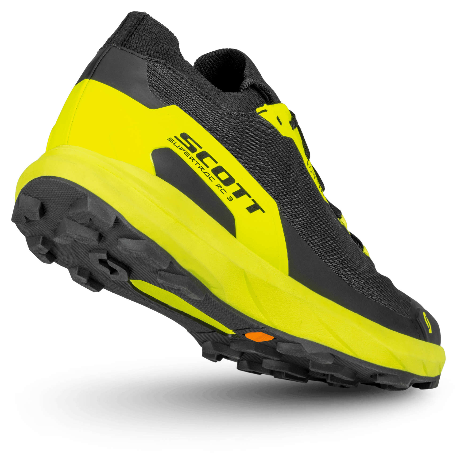 SCOTT Supertrac RC 3 black/safety yellow – Seitenansicht