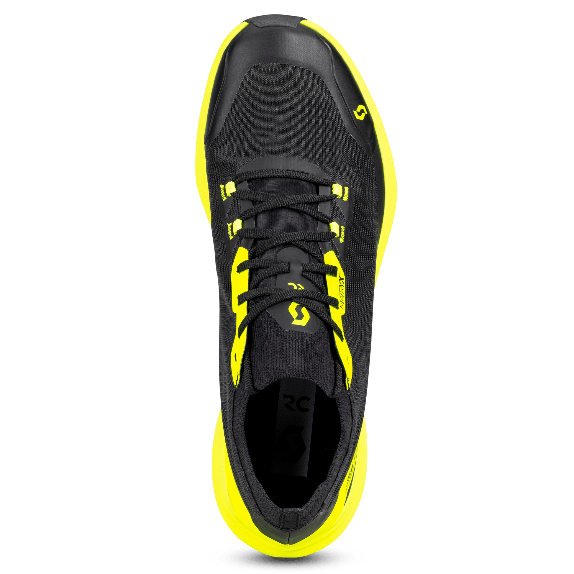 SCOTT Supertrac RC 3 black/safety yellow – Sohlenansicht