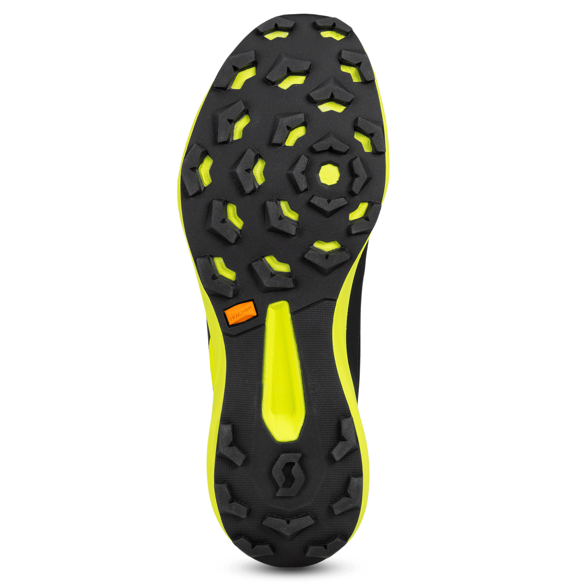 SCOTT Supertrac RC 3 black/safety yellow – Rückansicht