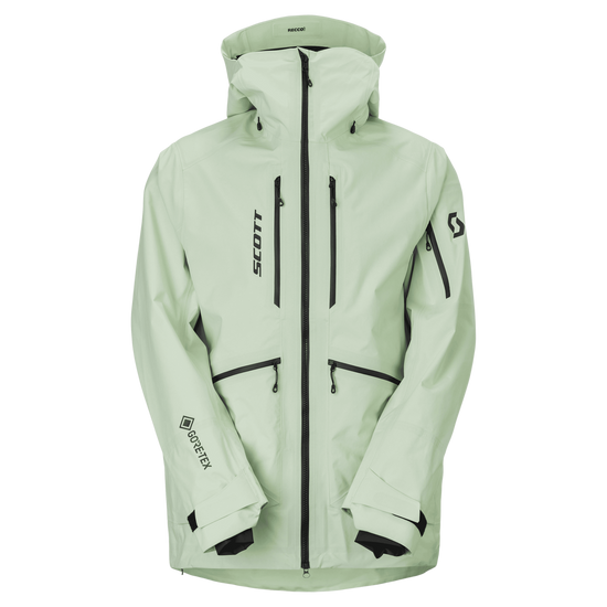 SCOTT Vertic GORE-TEX 3L Wintersportjacke Unisex Vapour Green Vorderansicht