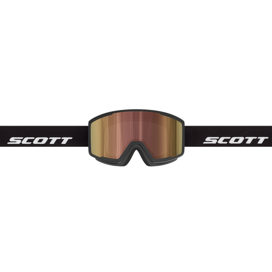 SCOTT Trace Pro Compact Light Sensitive Skibrille Black - AMP LS Cinnamon Chrome S1-3 Ansicht 2
