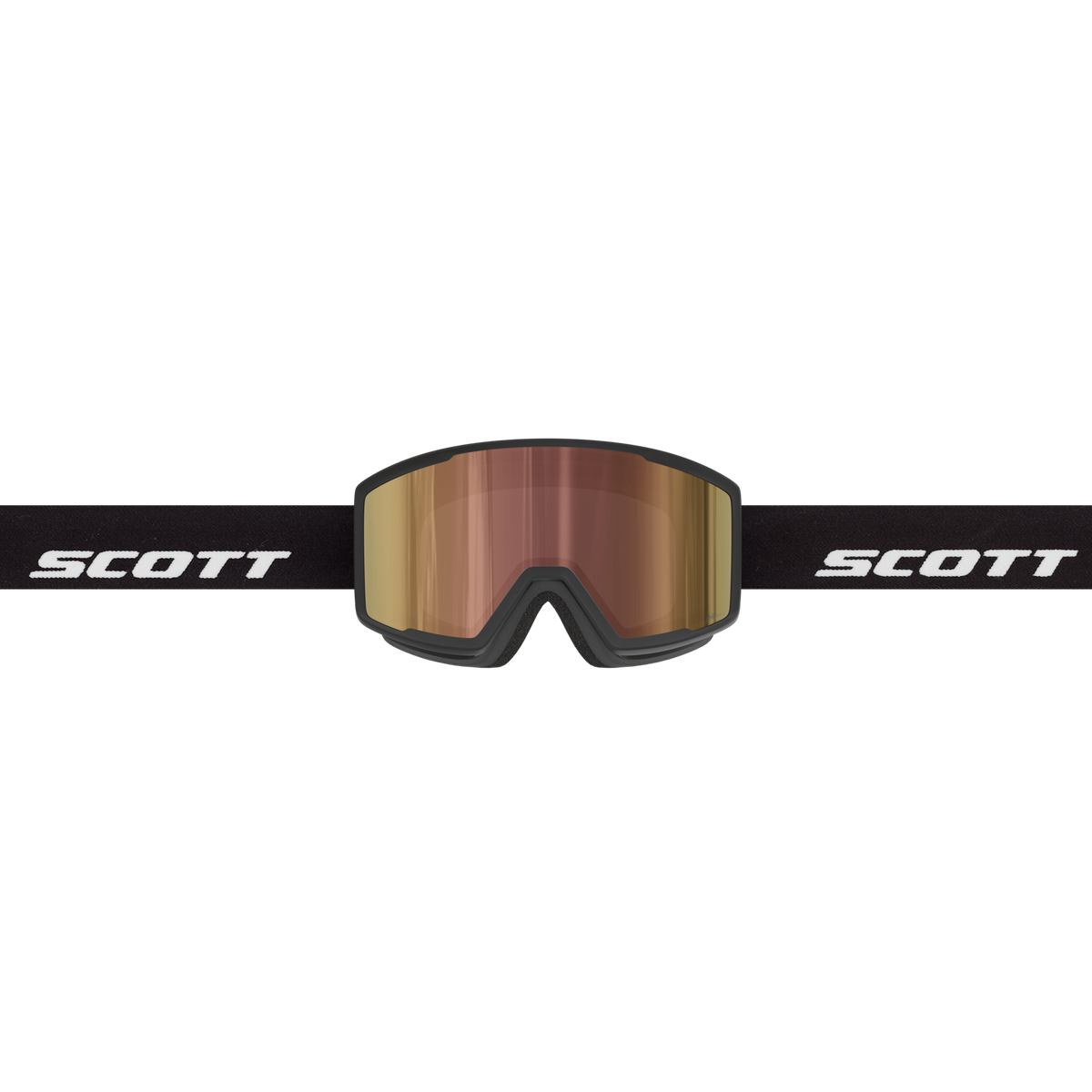 SCOTT Trace Pro Compact Light Sensitive Skibrille Black - AMP LS Cinnamon Chrome S1-3 Ansicht 2