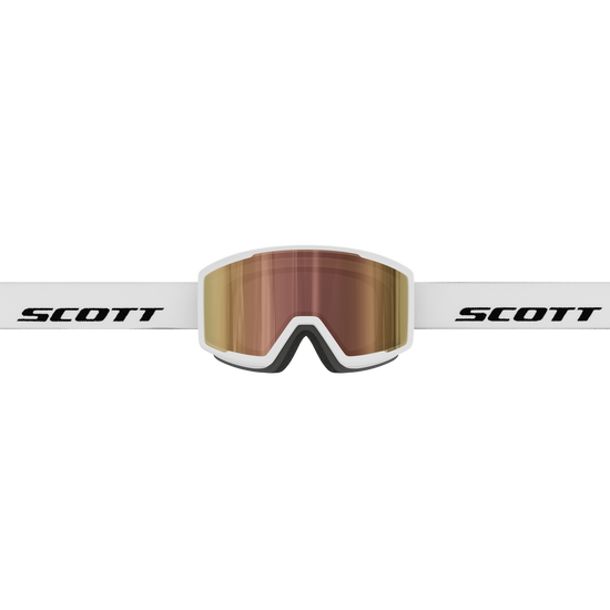 SCOTT Trace Pro Compact Light Sensitive Skibrille White - AMP LS Cinnamon Chrome S1-3 Ansicht 2