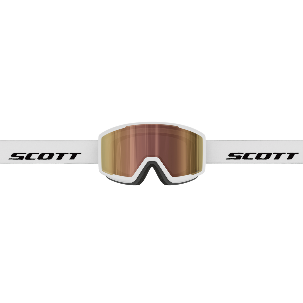 SCOTT Trace Pro Compact Light Sensitive Skibrille White - AMP LS Cinnamon Chrome S1-3 Ansicht 2