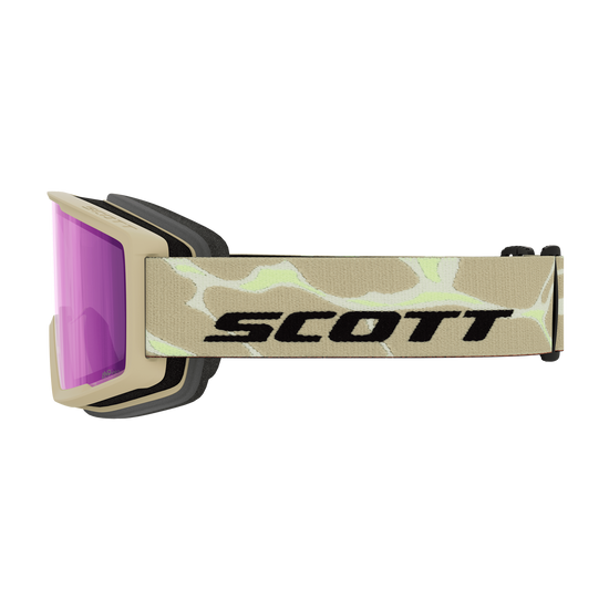 SCOTT Trace Pro Compact Light Sensitive Skibrille Mojave Beige - AMP LS Blue Chrome S2-4 Ansicht 4