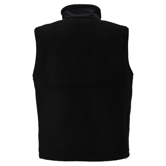 SCOTT Escape Heritage Pile Fleeceweste Damen Black Rückansicht