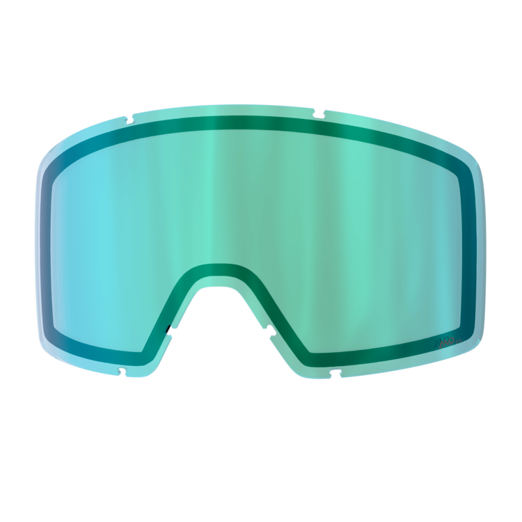 SCOTT Neo Compact Ersatzglas AMP aurora green chrome S1