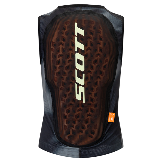 SCOTT Airflow Junior Protektorenweste Caviar Black - Dark Grey Vorderansicht