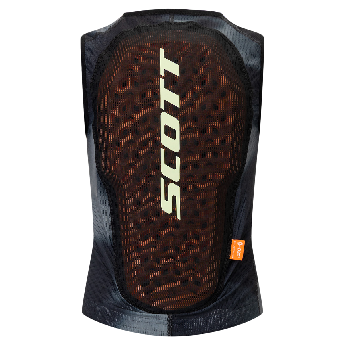 SCOTT Airflow Junior Protektorenweste Caviar Black - Dark Grey Vorderansicht