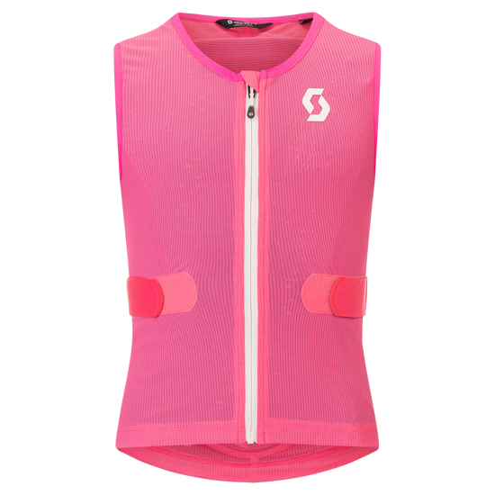 SCOTT Airflow Junior Protektorenweste Neon Pink Rückansicht