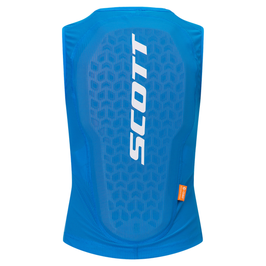 SCOTT Airflow Junior Protektorenweste Royal Blue Vorderansicht
