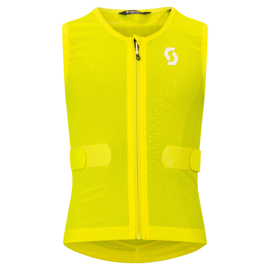 SCOTT Airflow Junior Protektorenweste Safety Yellow Rückansicht