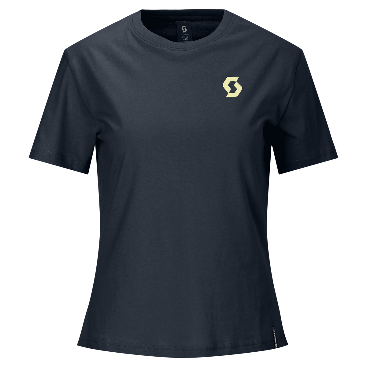SCOTT Backprint Kurzarmshirt Damen - Dark Blue