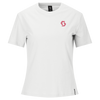 SCOTT Backprint Kurzarmshirt Damen - White