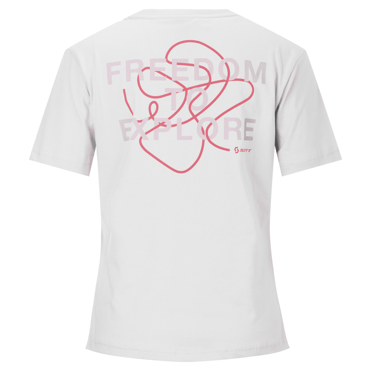 SCOTT Backprint Kurzarmshirt für Damen - Kurzarmshirts bei PeakStyle