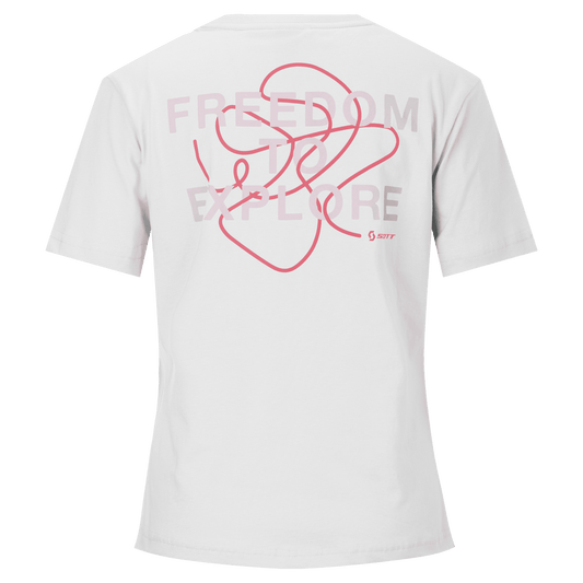 SCOTT Backprint Kurzarmshirt für Damen - Kurzarmshirts bei PeakStyle