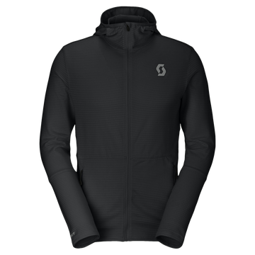 SCOTT Defined Light Hoody Herren – Black – Vorderansicht