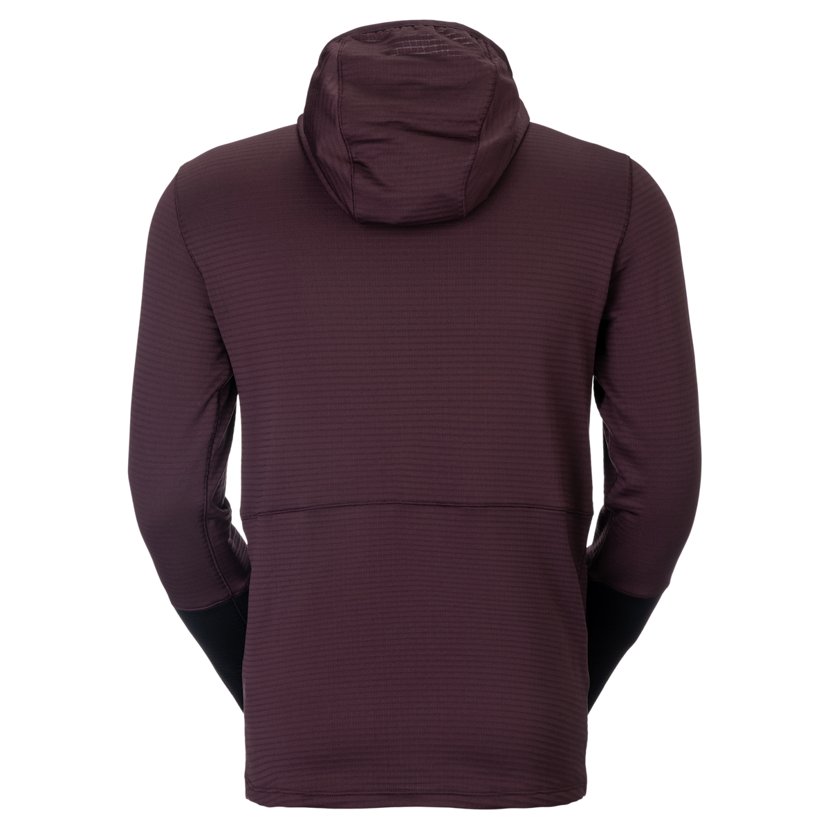 SCOTT Defined Light Hoody Herren – Cocoa Red - Black – Rückansicht