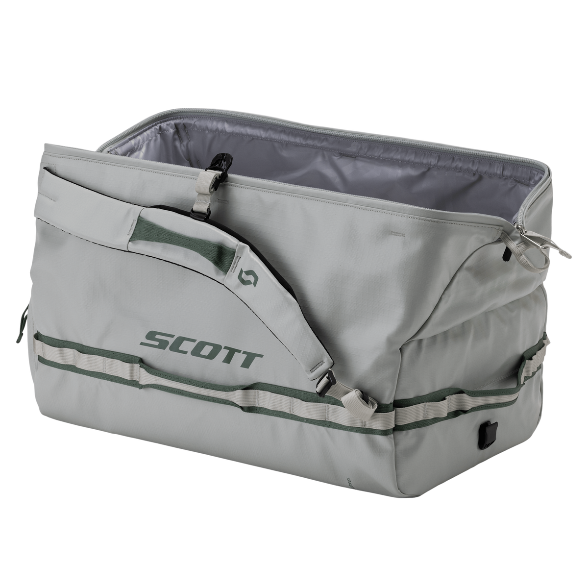 SCOTT Travel 40 Duffle Bag – Spray Grey/Tranquil Green – Galerieansicht 4