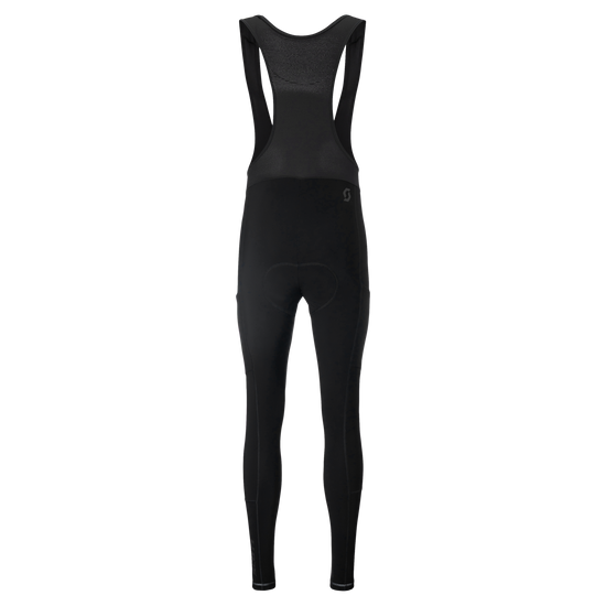 SCOTT Endurance Warm ++ Trägerhose Herren Black Rückansicht