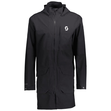 SCOTT Rain Coat FT Regenmantel Herren Black - Grey – Vorderansicht