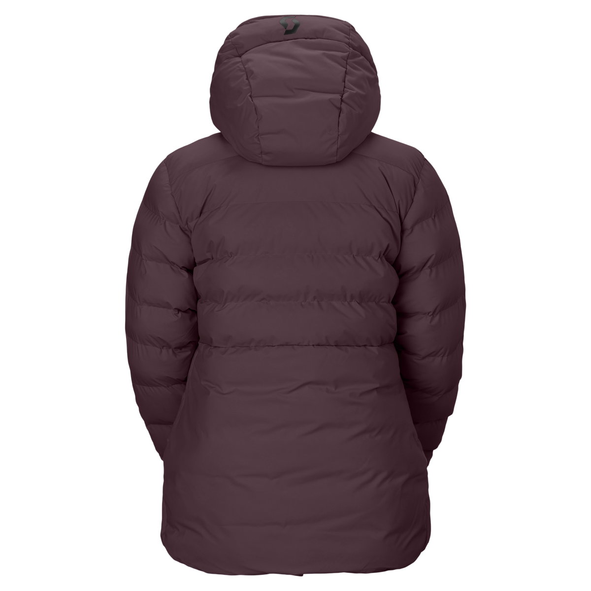 SCOTT Ultimate Warm Wintersportjacke Damen Cocoa Red Rückansicht