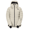 SCOTT Ultimate Warm Wintersportjacke Damen Latte Beige Vorderansicht