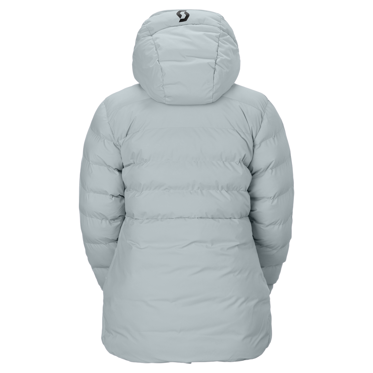 SCOTT Ultimate Warm Wintersportjacke Damen Mist Blue Rückansicht