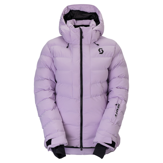 SCOTT Ultimate Warm Wintersportjacke Damen Sherbet Purple Vorderansicht