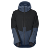 SCOTT Ultimate Dryo Wintersportjacke Herren – Black - Dusk Blue – Vorderansicht